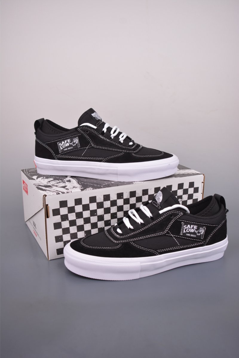 Vans Skate Safe Low 'Black / White' view