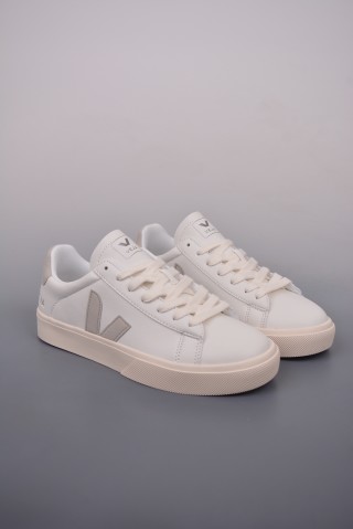 Veja Campo Chrome Free Low 'White / Red / Silver'