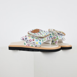 Louis Vuitton LV 3D Slipper 'Red' view 3
