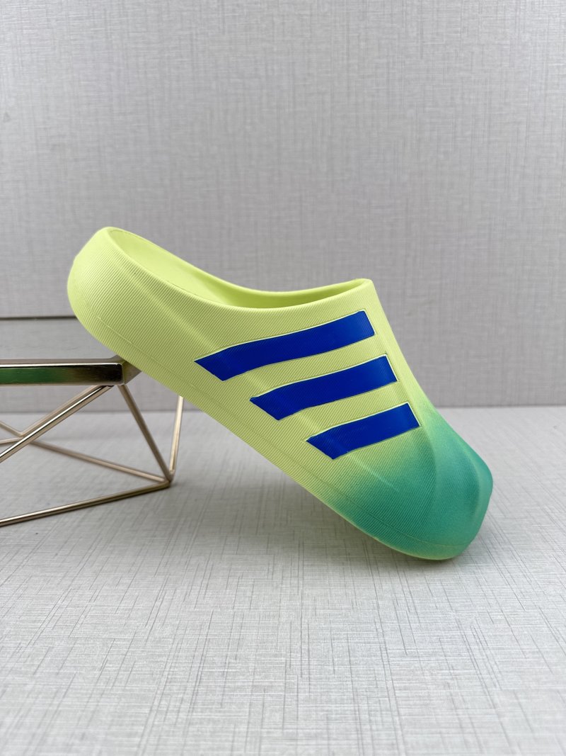 Adidas Originals Adifom Superstar Mule 'Green / Blue' view