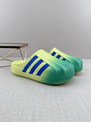 Adidas Originals Adifom Superstar Mule 'Green / Blue' view 3