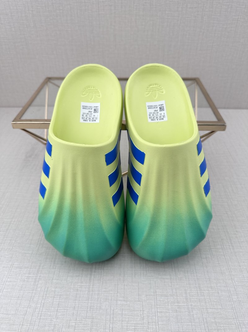 Adidas Originals Adifom Superstar Mule 'Green / Blue' view