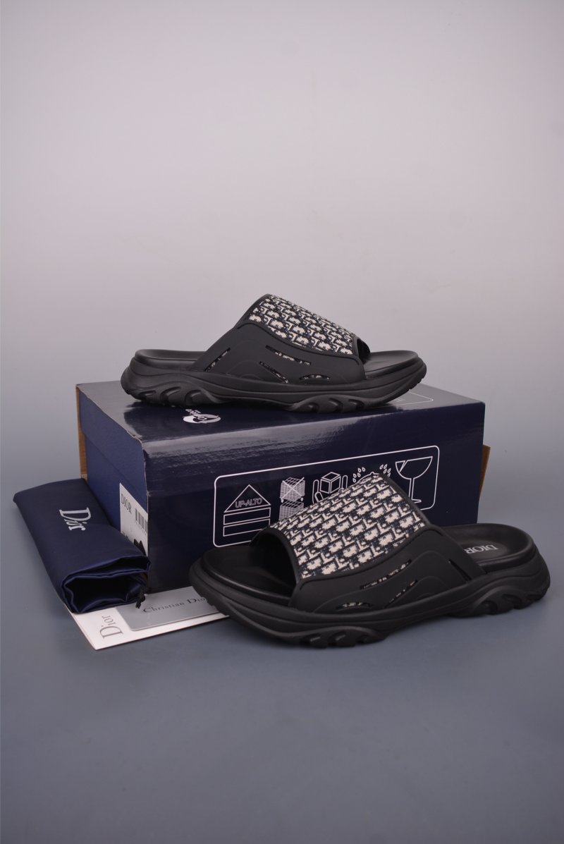 Dior H-Town Oblique 'Black' view