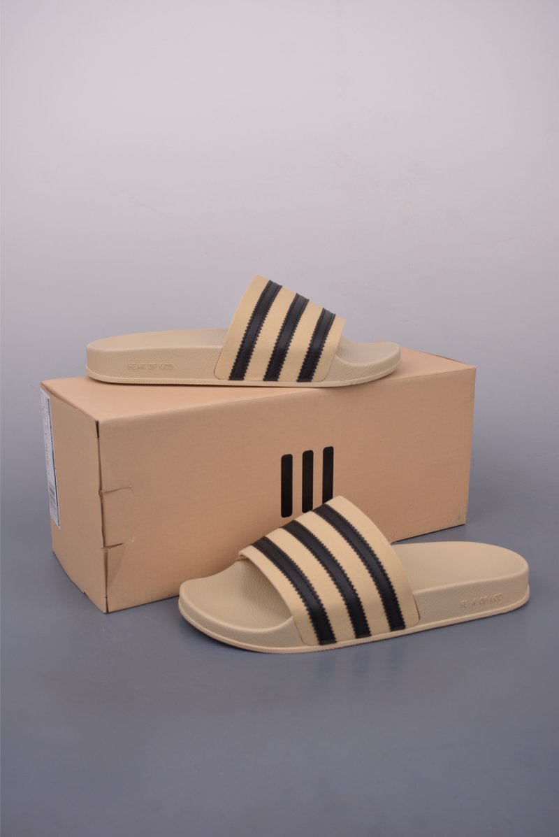 Fear Of God X Adidas Adilette 'Striped' view