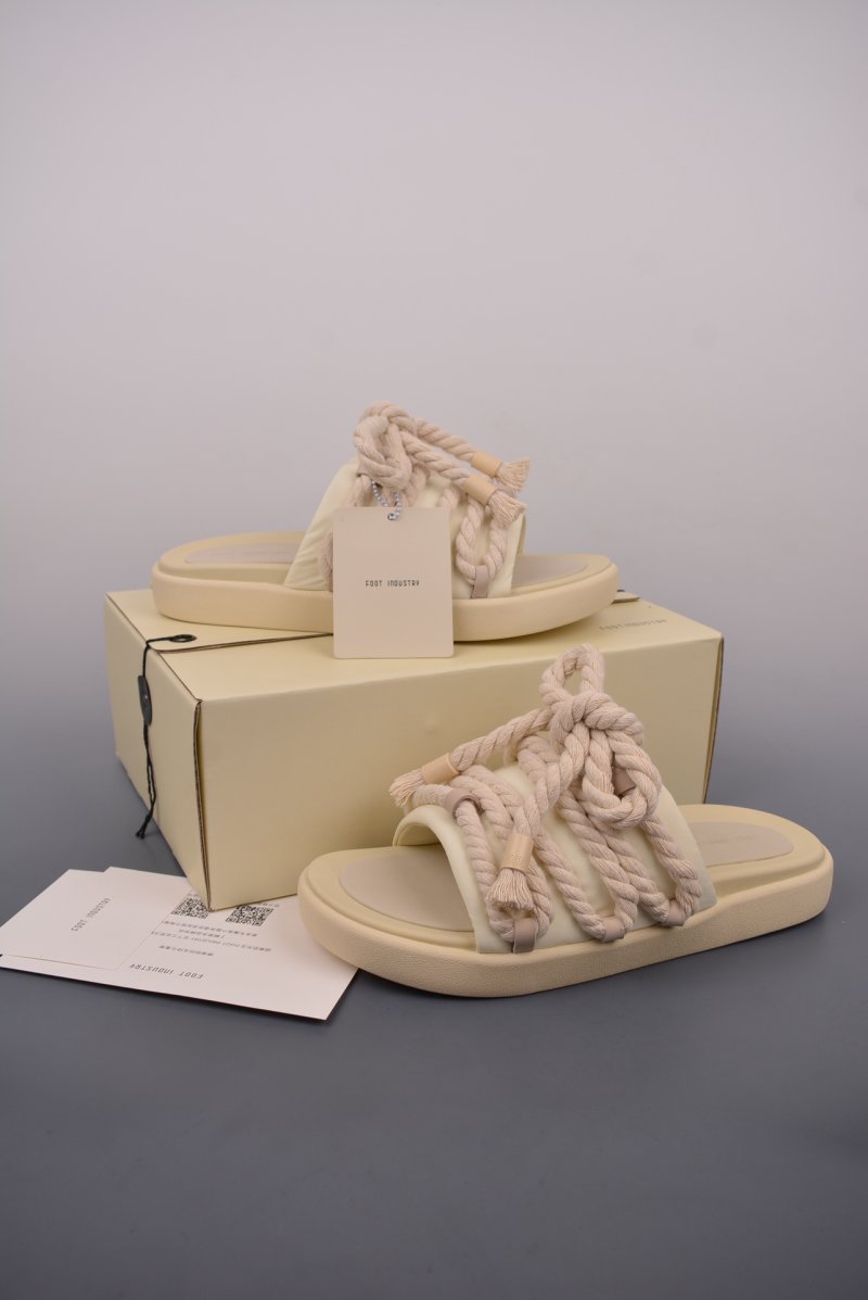 Foot Industry Rope Slipper Sandal view