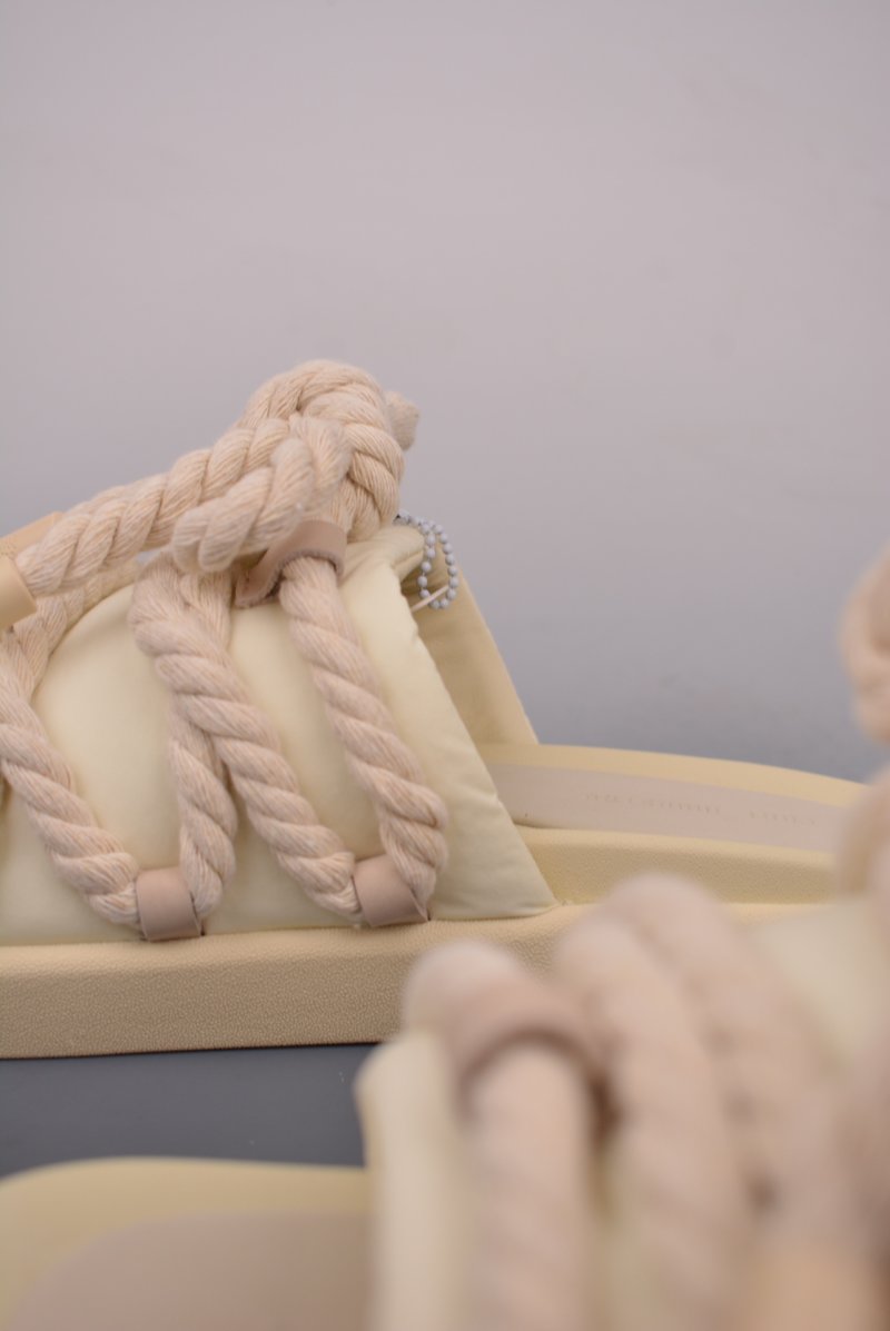 Foot Industry Rope Slipper Sandal view