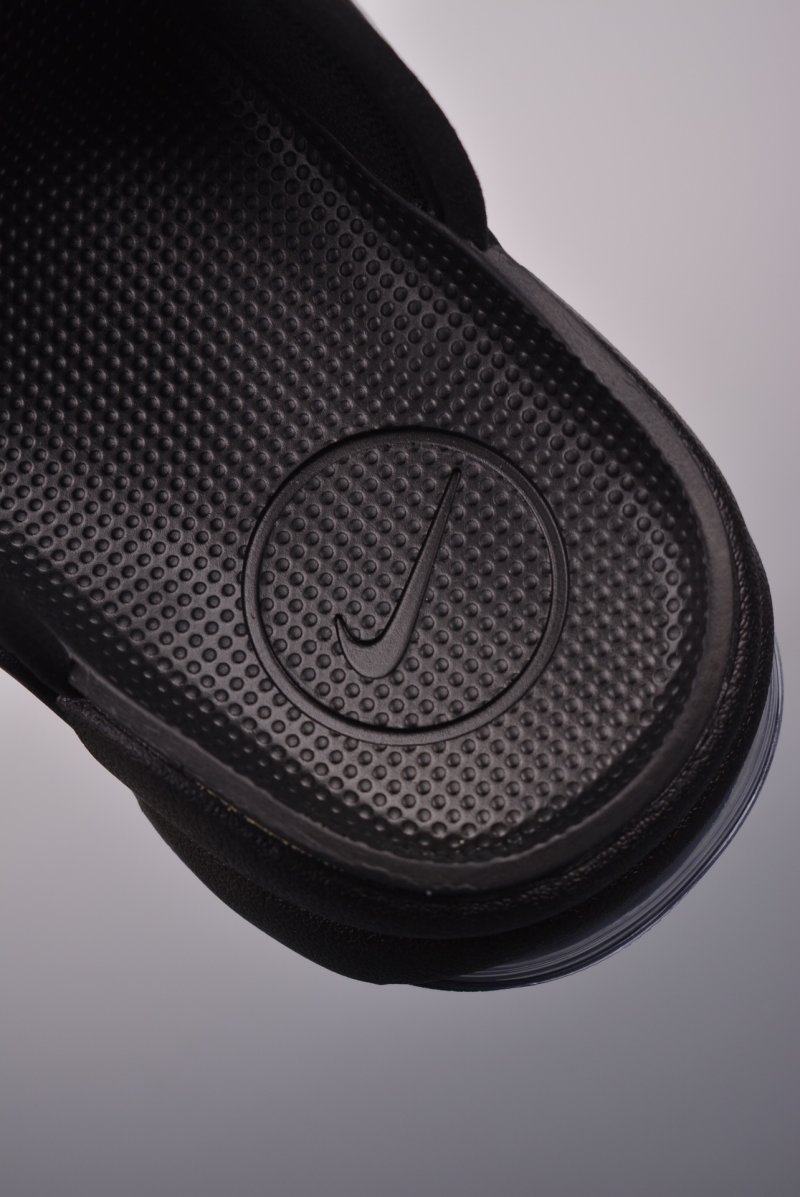 Nike Air More Uptempo Slide 'Black / White' view
