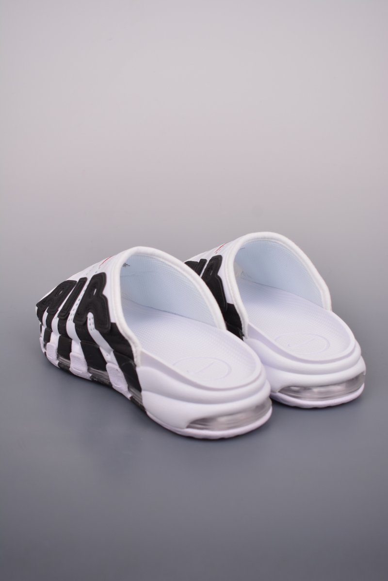 Nike Air More Uptempo Slide 'White / Black' view