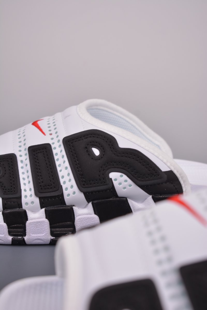Nike Air More Uptempo Slide 'White / Black' view