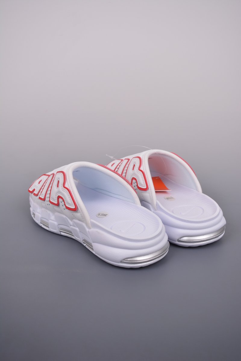 Nike Air More Uptempo Slide 'White / Red' view