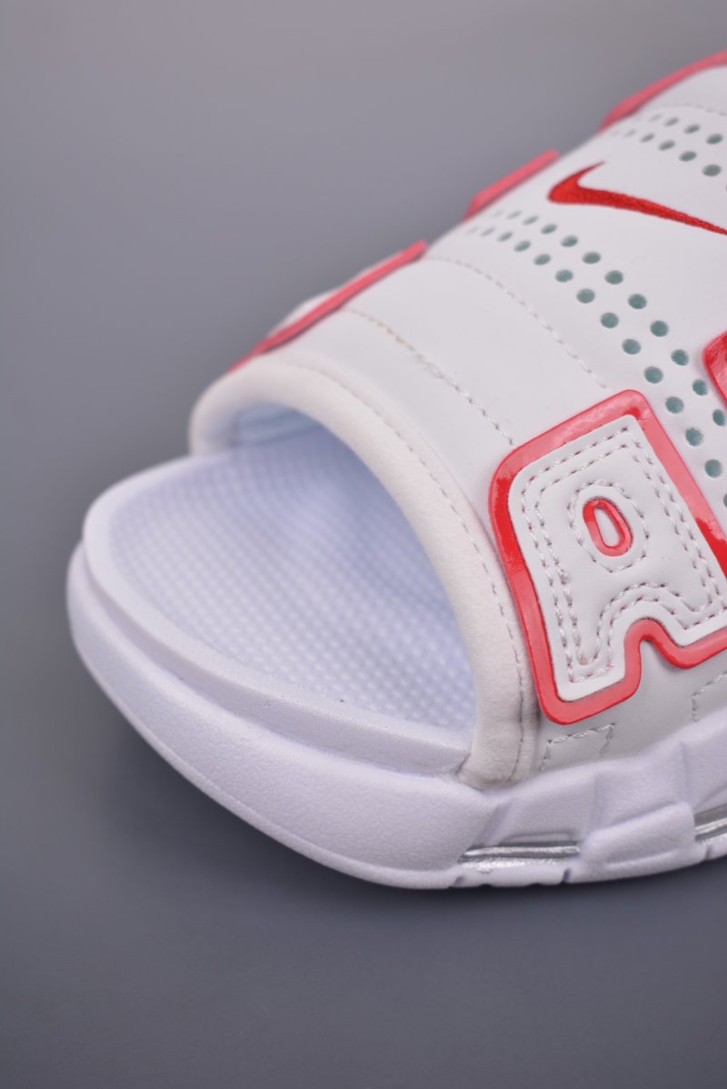 Nike Air More Uptempo Slide 'White / Red' view