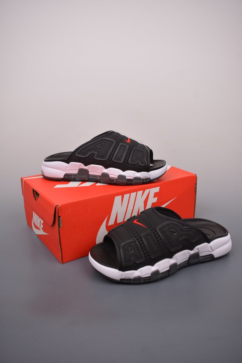 Nike Air More Uptempo Slide 'Tricolor' view