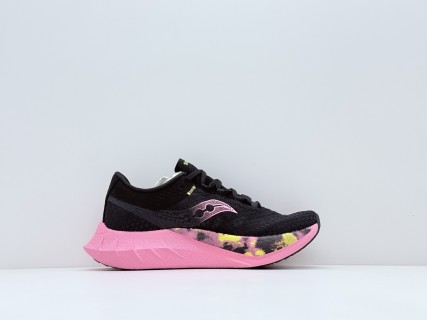 Saucony Endorphin Pro 'Black / Pink' view 3