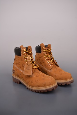 Louis Vuitton X Timberland Monogram 'Brown / Yellow' view 1