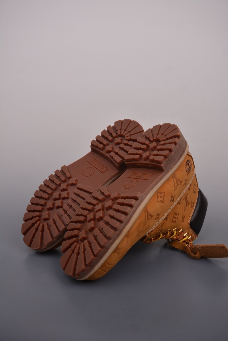 Louis Vuitton X Timberland Monogram 'Brown / Yellow' view