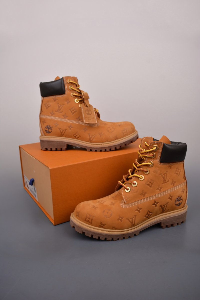 Louis Vuitton X Timberland Monogram 'Brown / Yellow' view