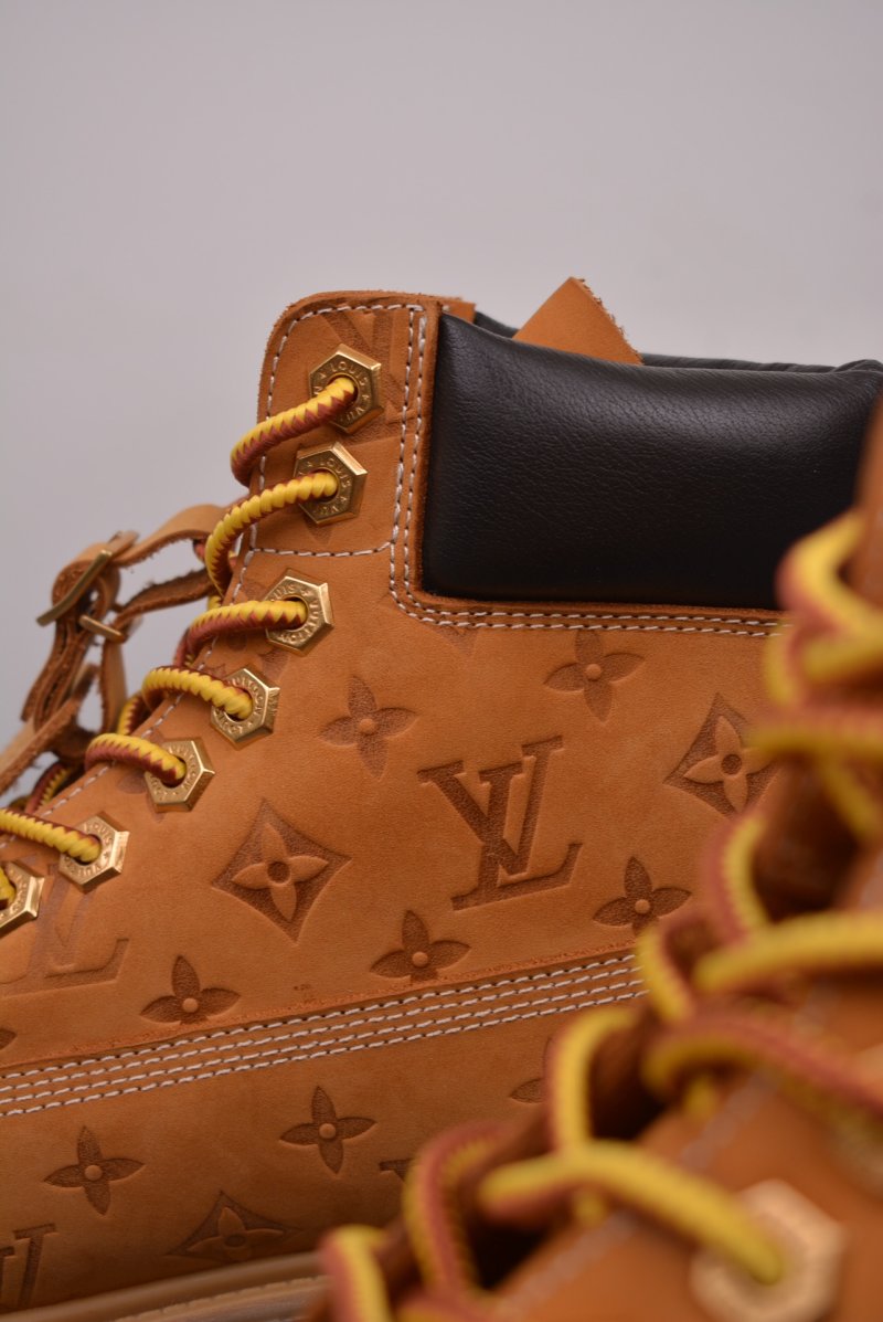 Louis Vuitton X Timberland Monogram 'Brown / Yellow' view