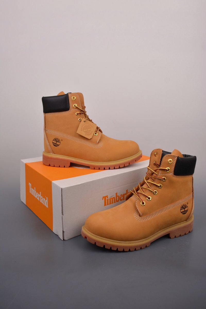 Timberland 6-Inch Leather Boots 'Yellow / Gold' view