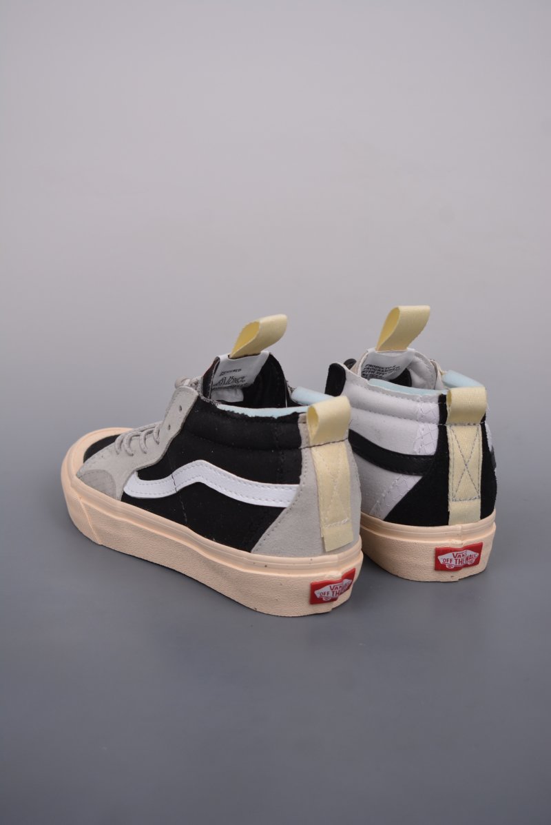 A.B.C x Vans Sk8-Hi EXT 'Black / White' view