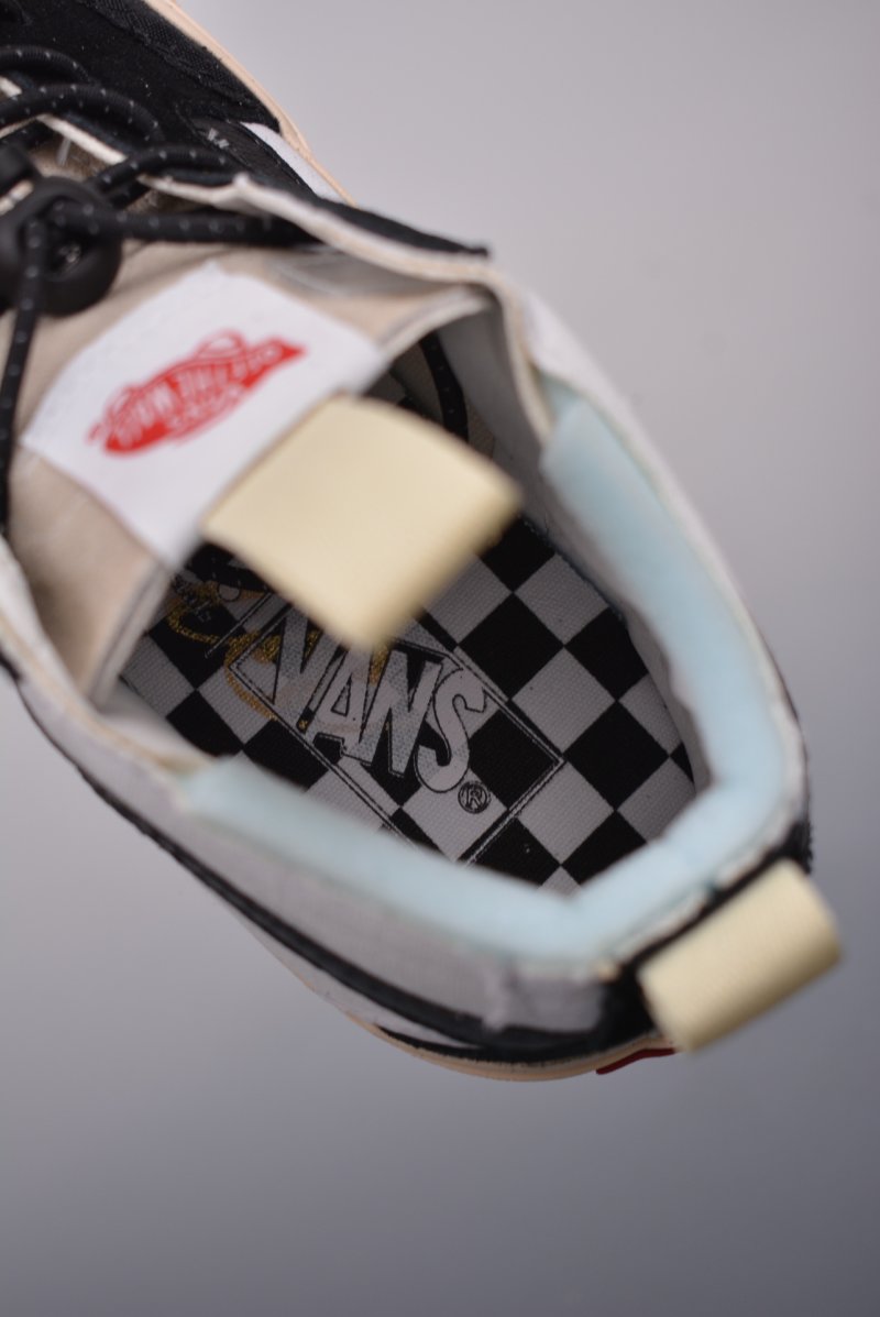A.B.C x Vans Sk8-Hi EXT 'Black / White' view