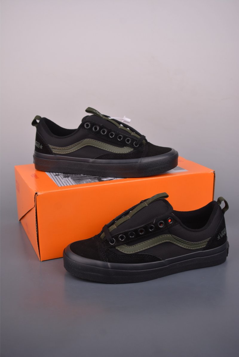 Atiba Jefferson x Vans Old Skool 36 'Black / Grey / Green' view