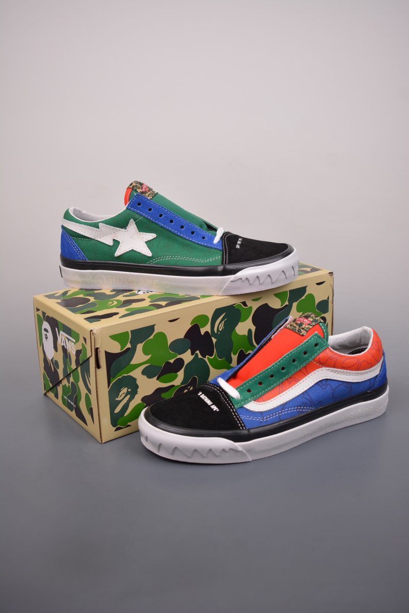 BAPE x Vans Old Skool Premium 'Camo Mix' view