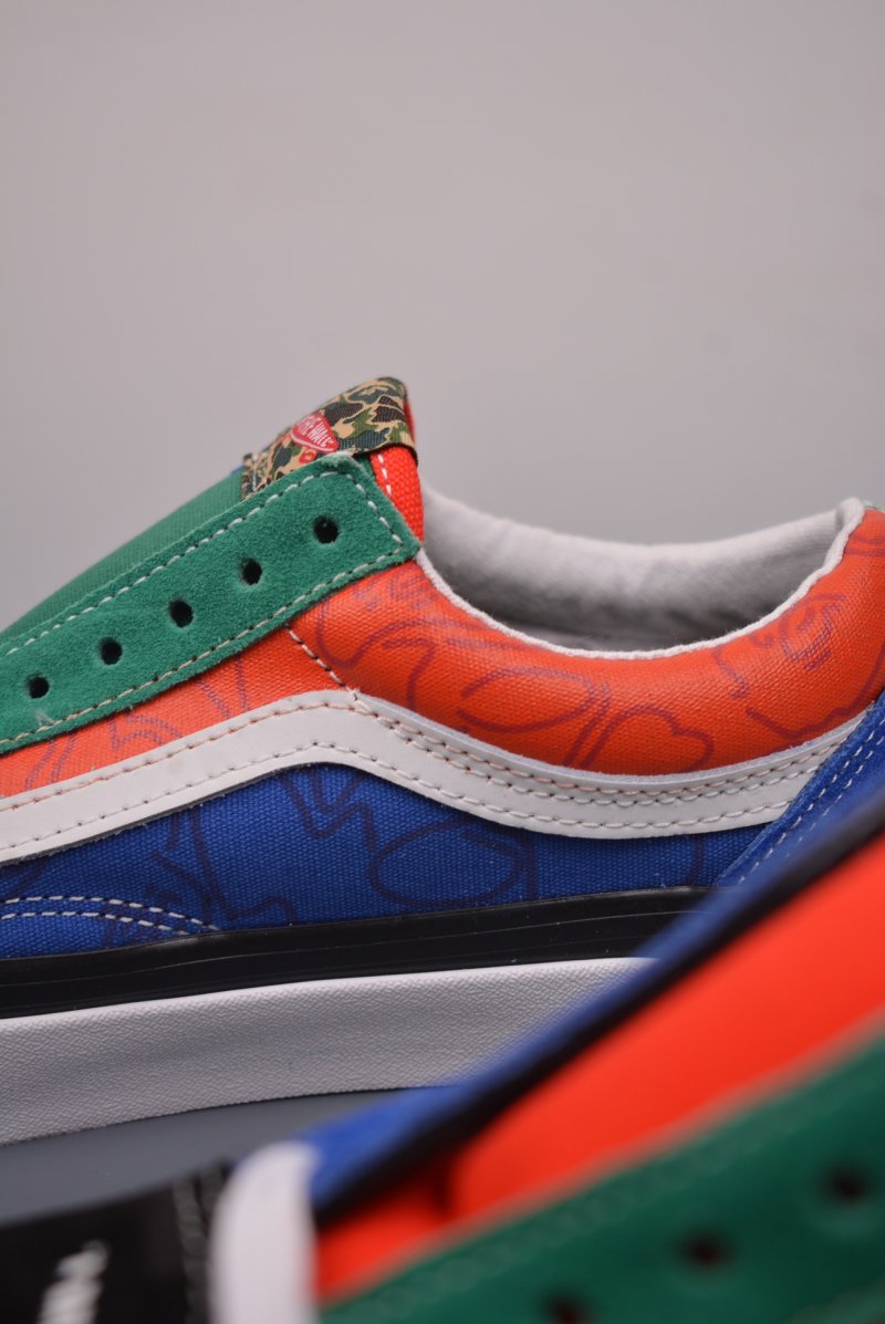 BAPE x Vans Old Skool Premium 'Camo Mix' view