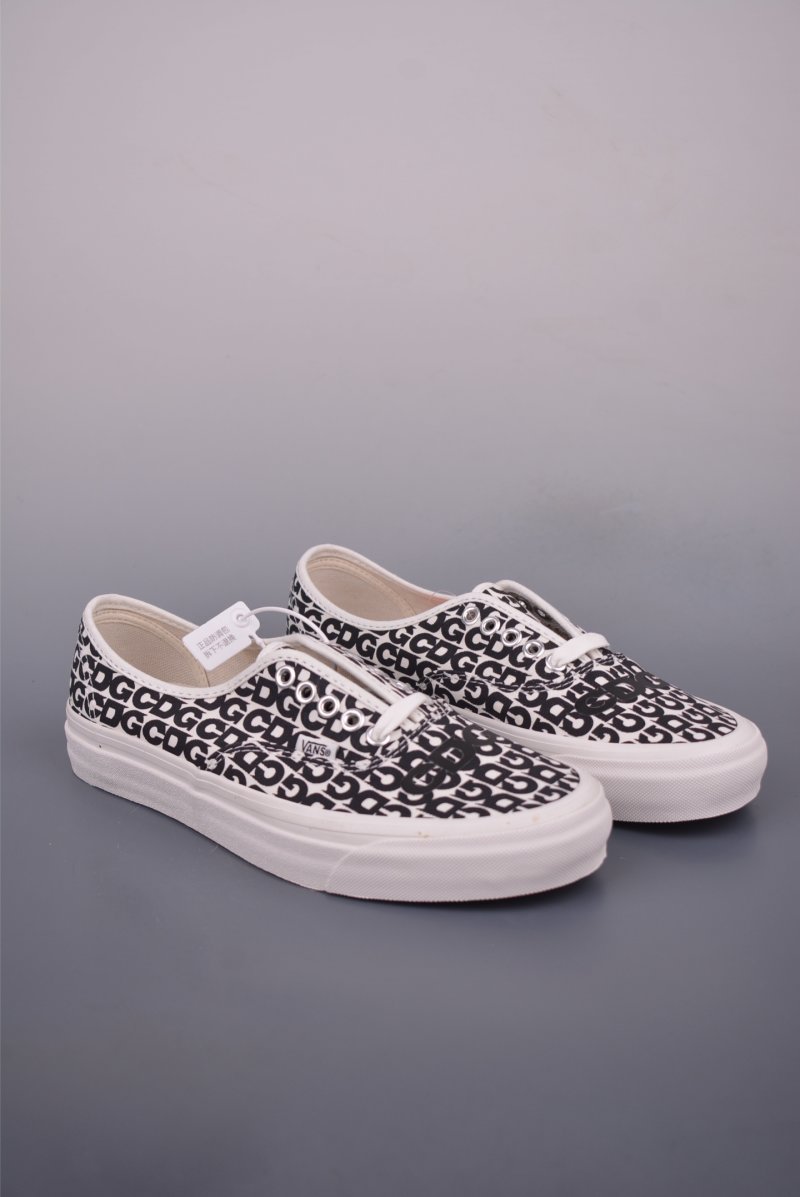 CDG x Vans Authentic OTW 'Black / White Logo'