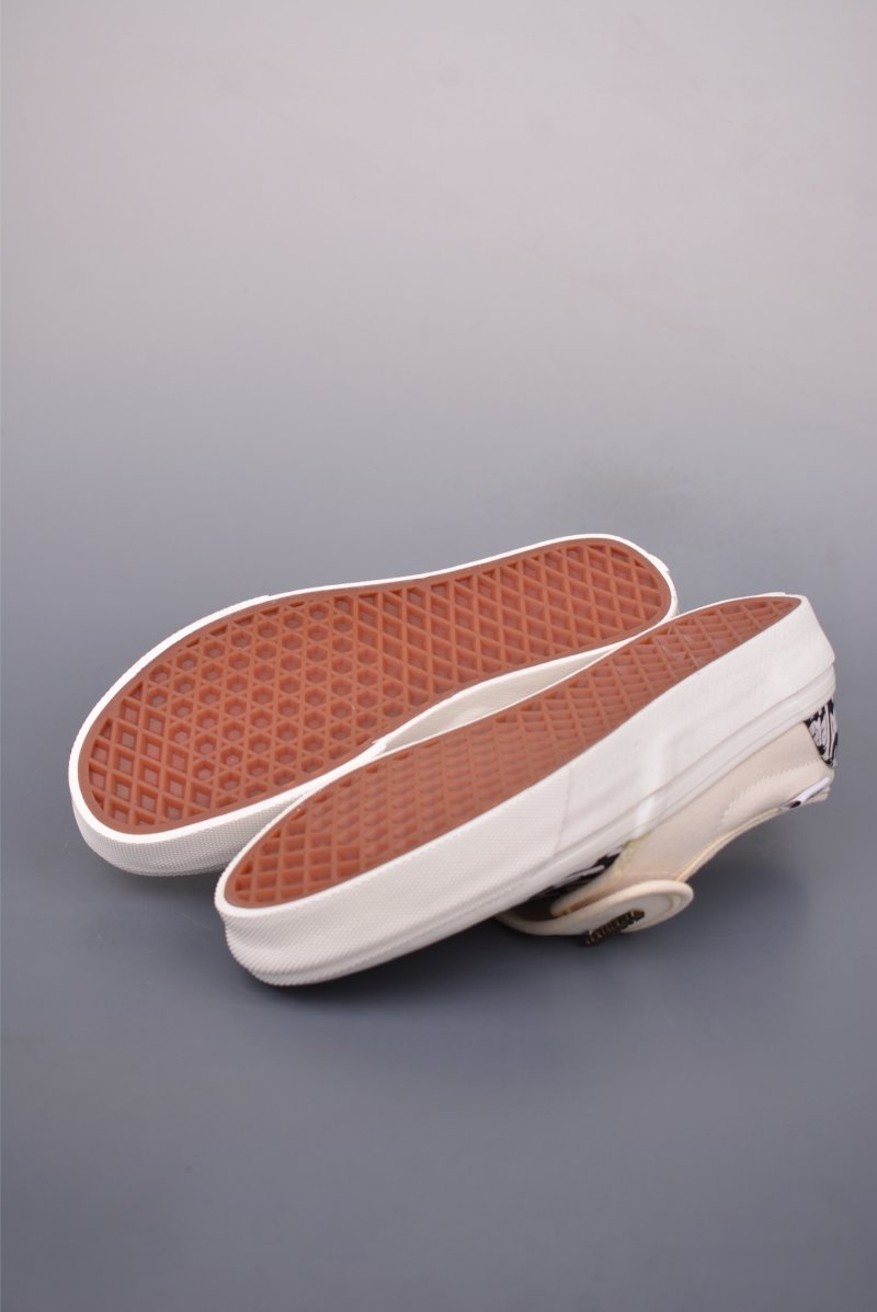 Fear Of God X Vans Slip-On 'Black / White' view