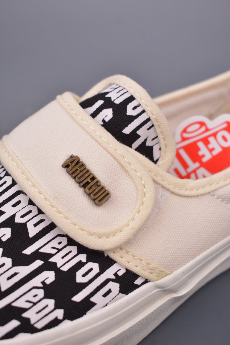 Fear Of God X Vans Slip-On 'Black / White' view