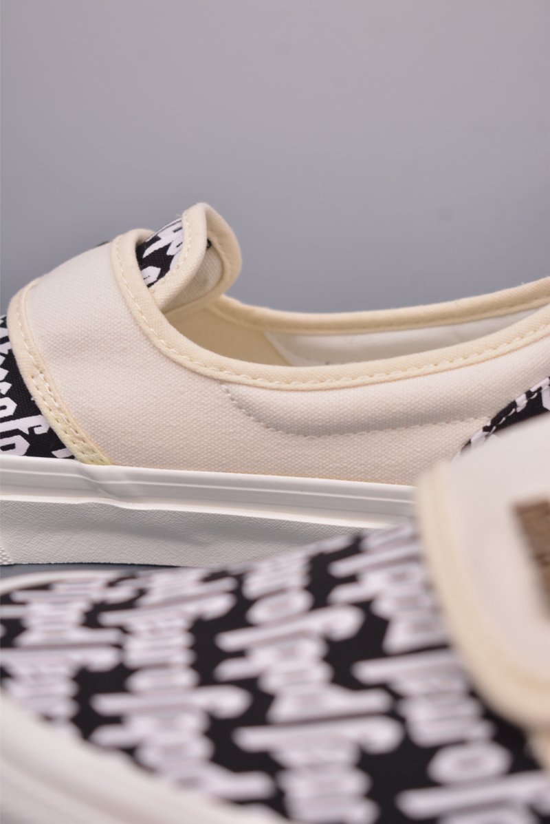 Fear Of God X Vans Slip-On 'Black / White' view