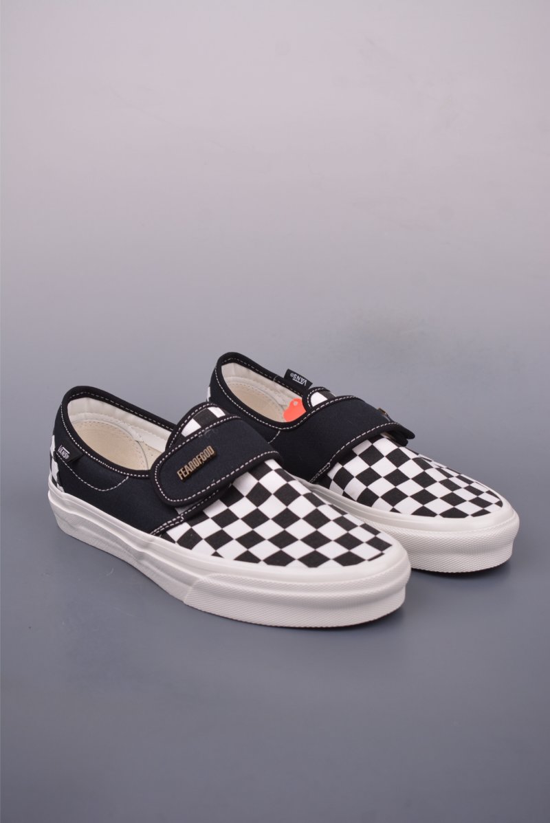 Fear Of God X Vans Slip-On 'Black / White' view