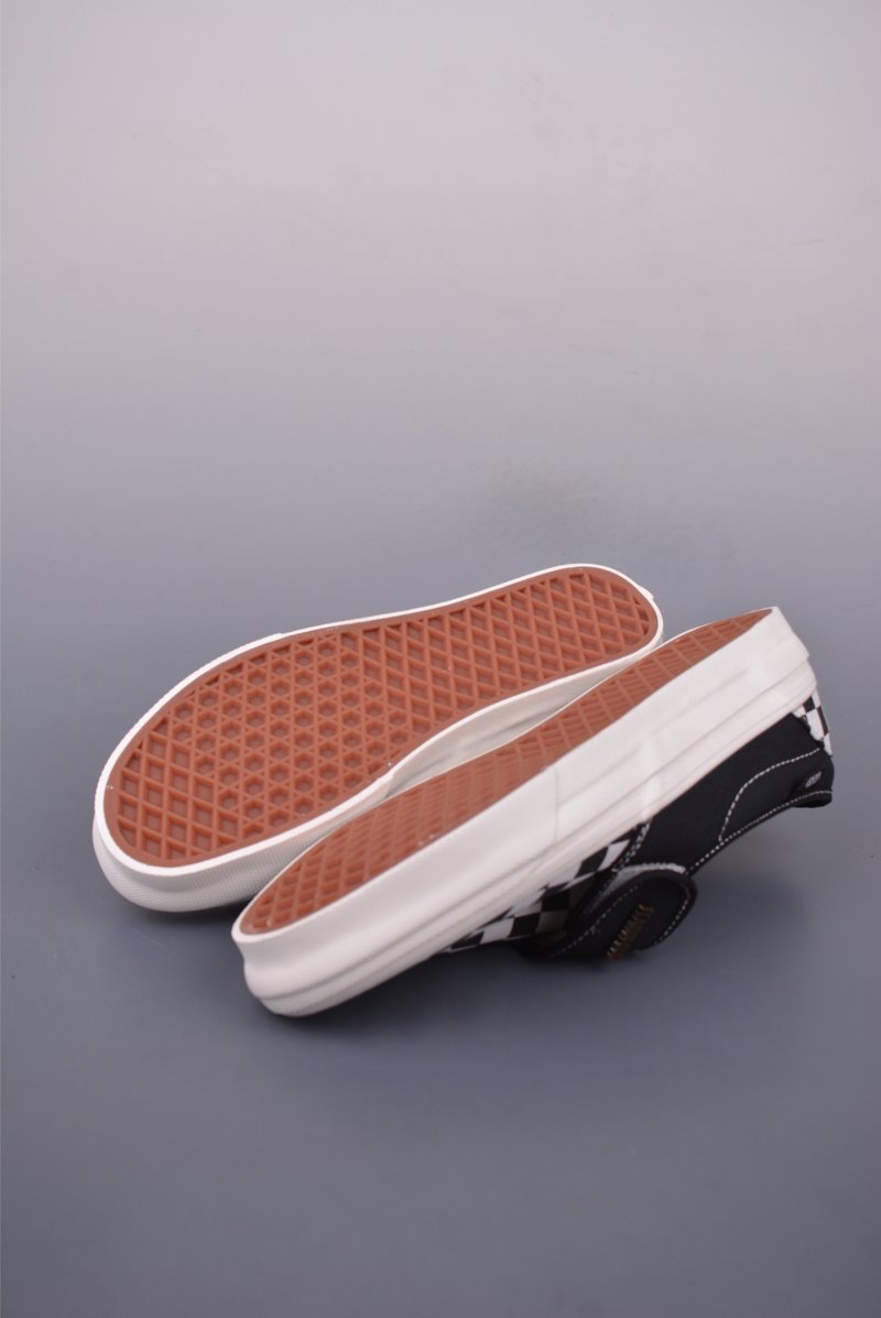 Fear Of God X Vans Slip-On 'Black / White' view