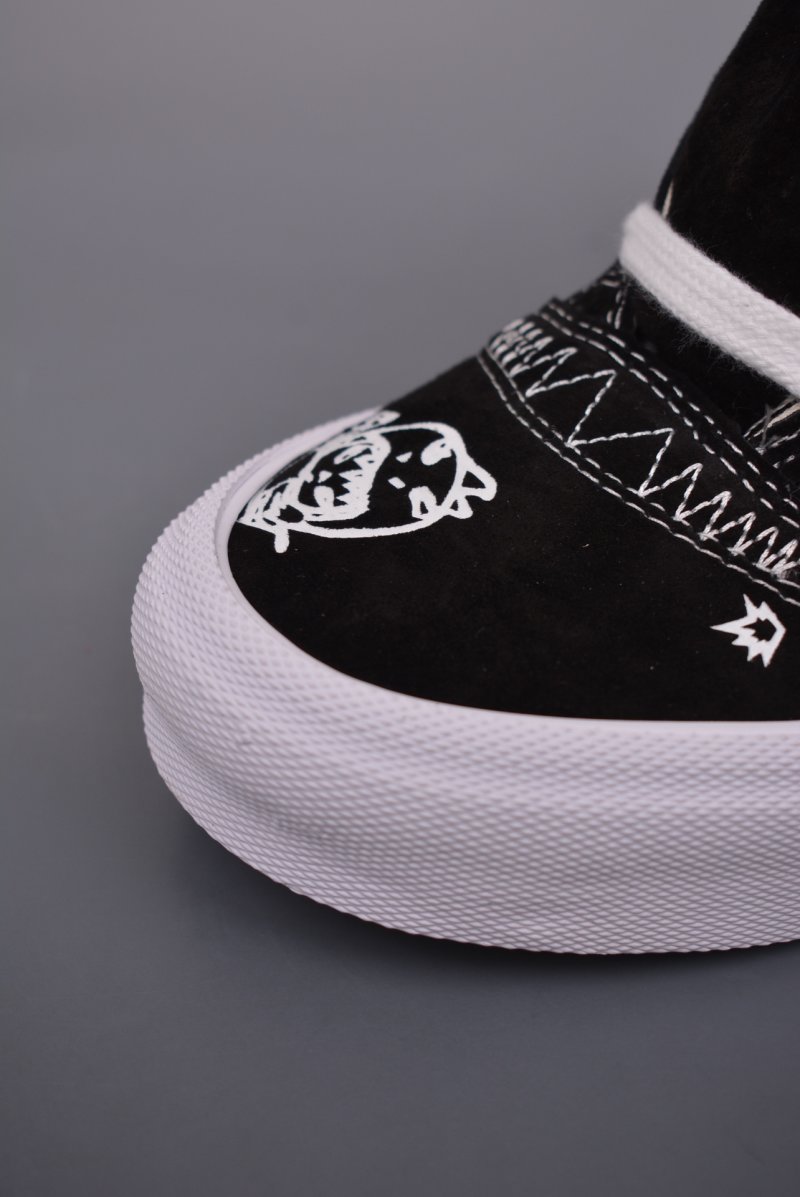 Hirono X Vans Knu Skool 'Black / White' view