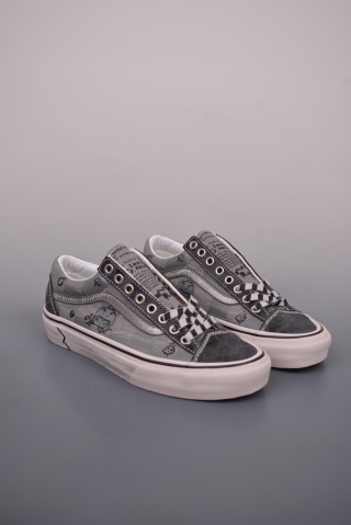 Hirono X Vans UA Style 36 'Black / Grey' view 1
