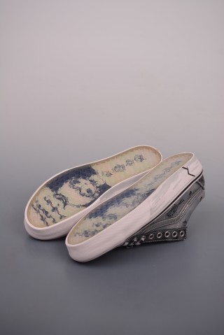 Hirono X Vans UA Style 36 'Black / Grey' view 3