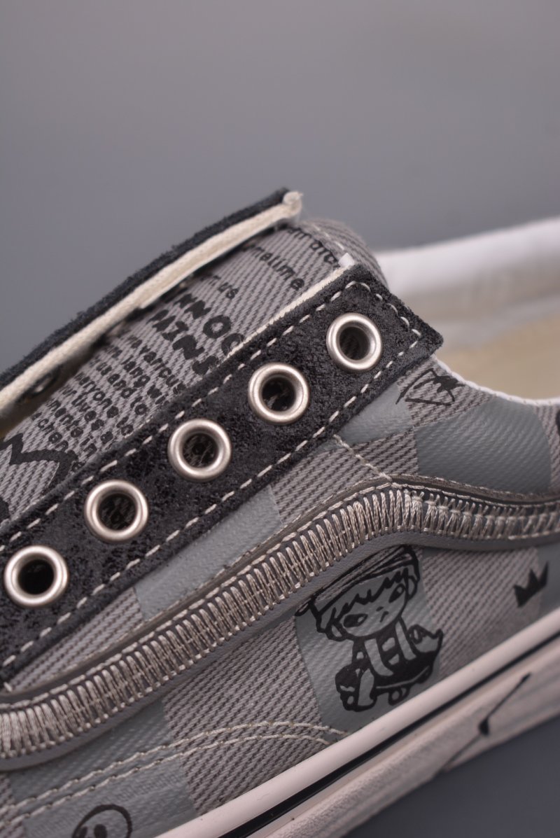Hirono X Vans UA Style 36 'Black / Grey' view