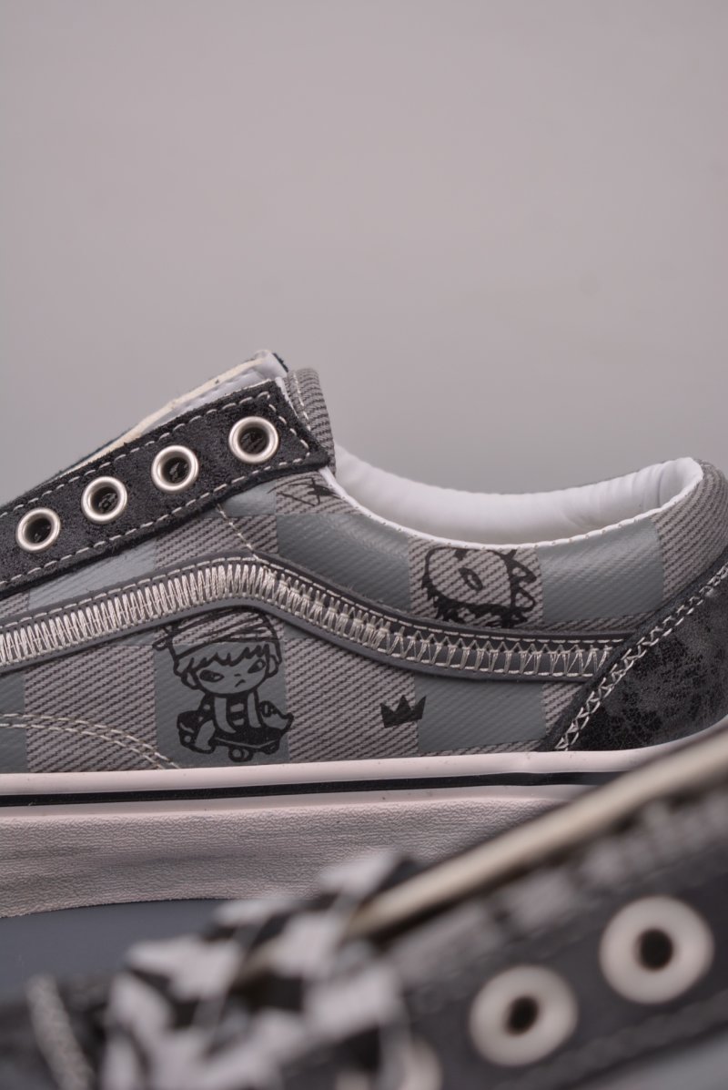 Hirono X Vans UA Style 36 'Black / Grey' view