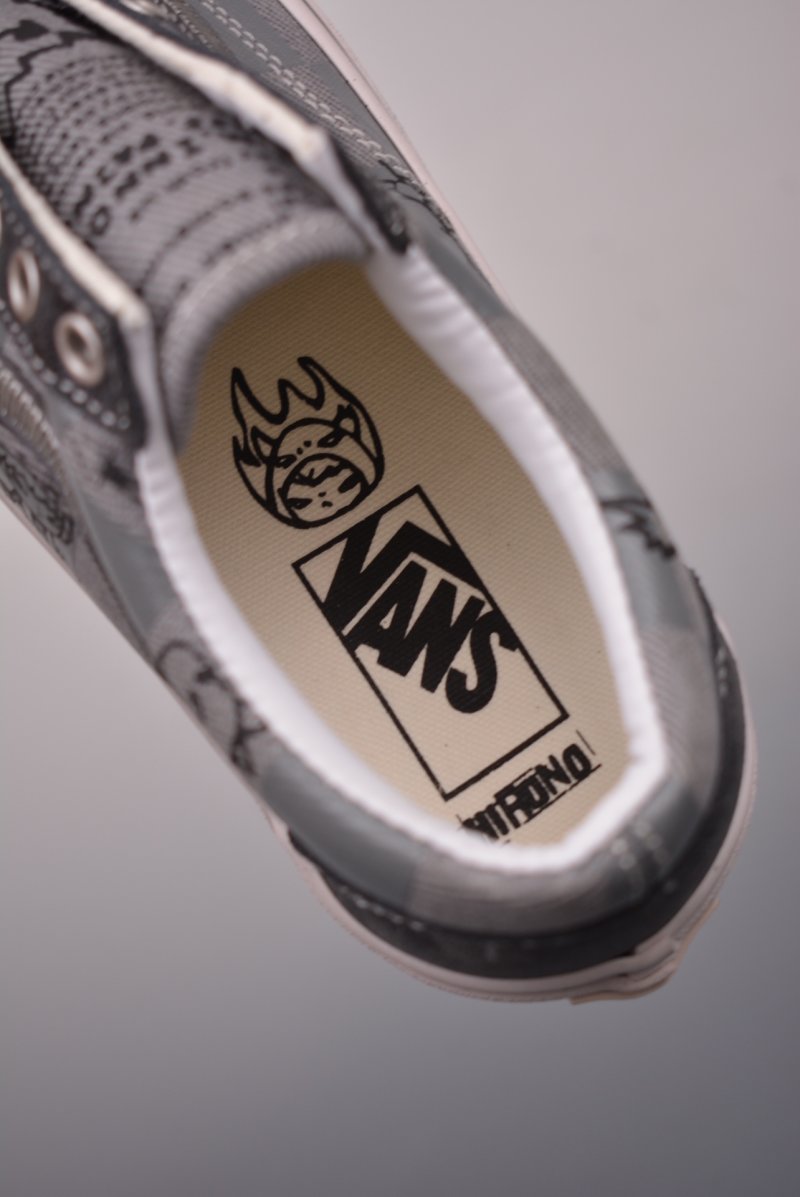 Hirono X Vans UA Style 36 'Black / Grey' view
