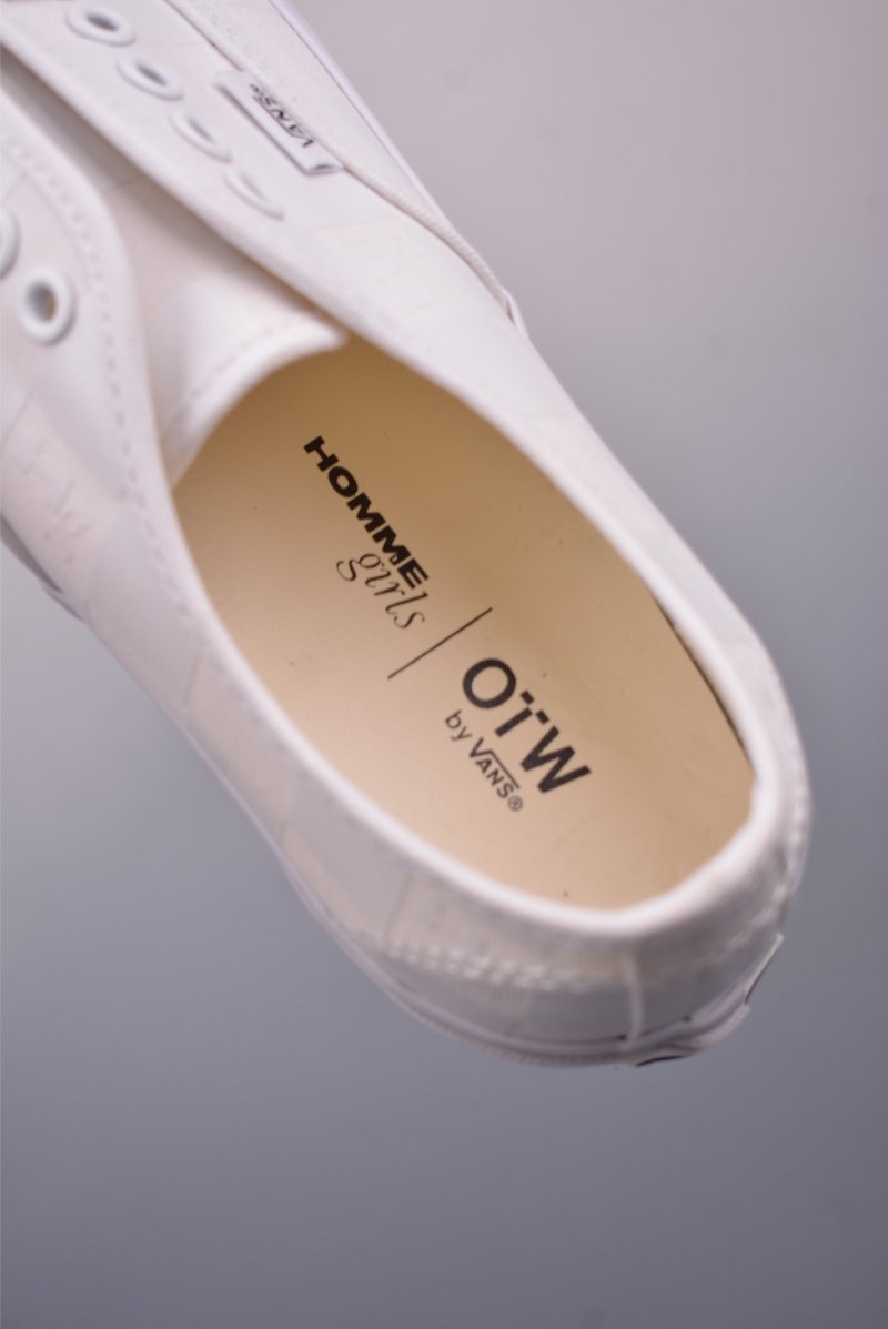 HommeGirls X OTW By Vans Authentic 'White' view