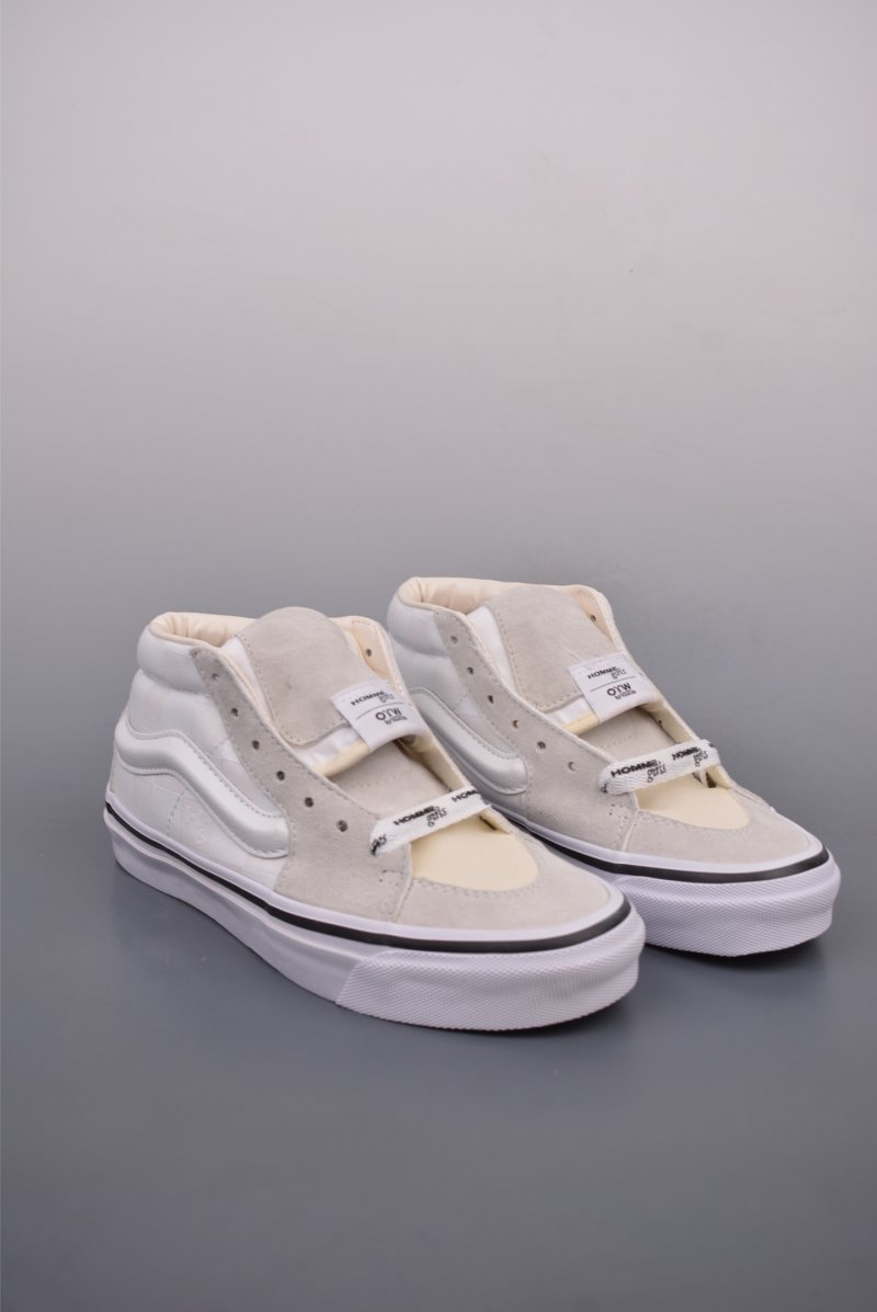 HommeGirls X Vans Sk8-Mid 'Black / White / Blue'