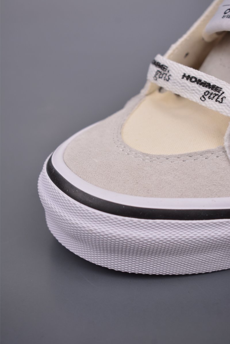 HommeGirls X Vans Sk8-Mid 'Black / White / Blue' view