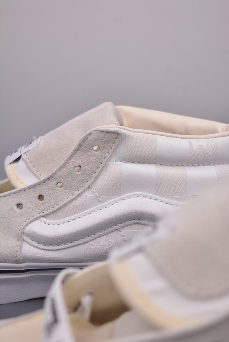 HommeGirls X Vans Sk8-Mid 'Black / White / Blue' view