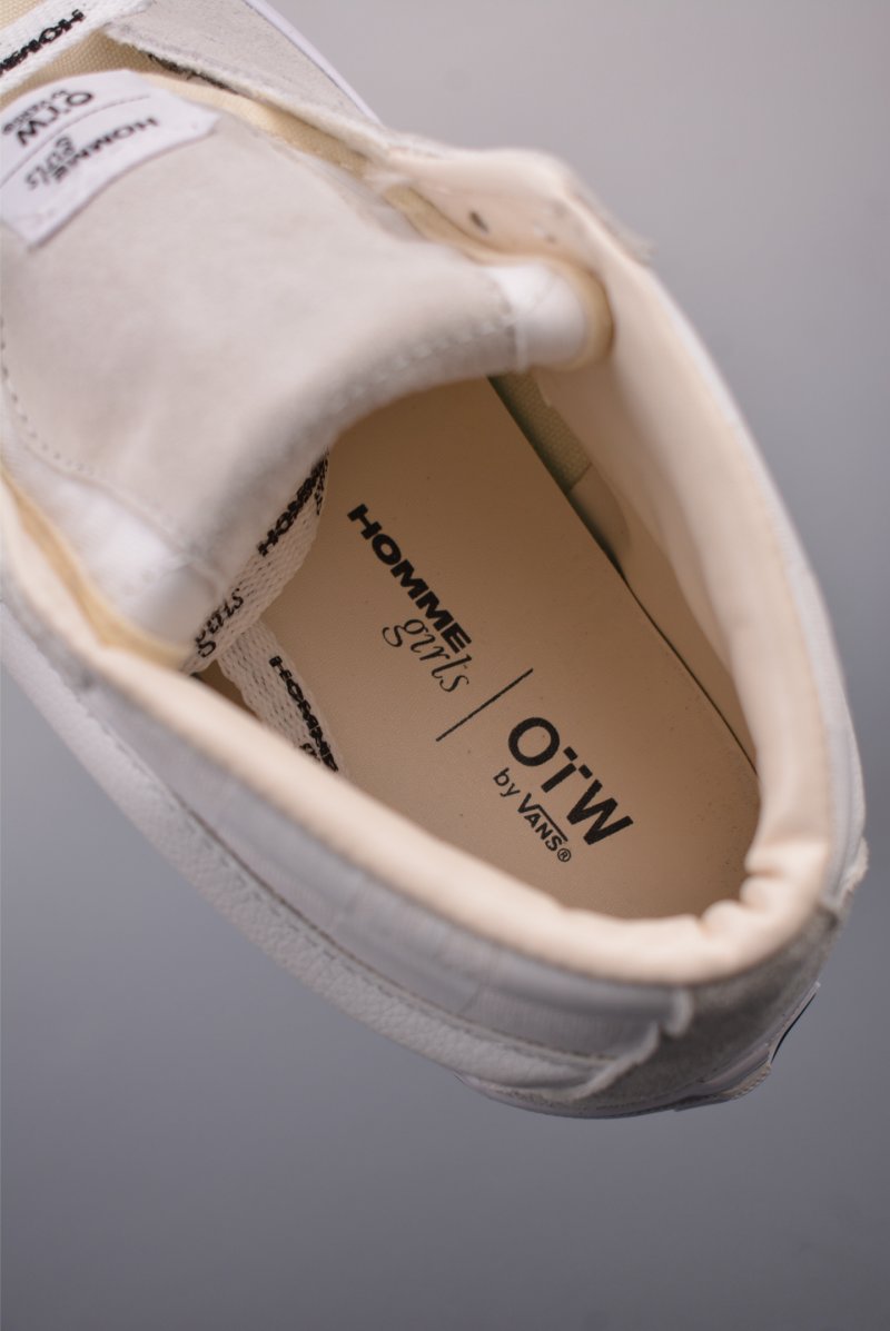 HommeGirls X Vans Sk8-Mid 'Black / White / Blue' view