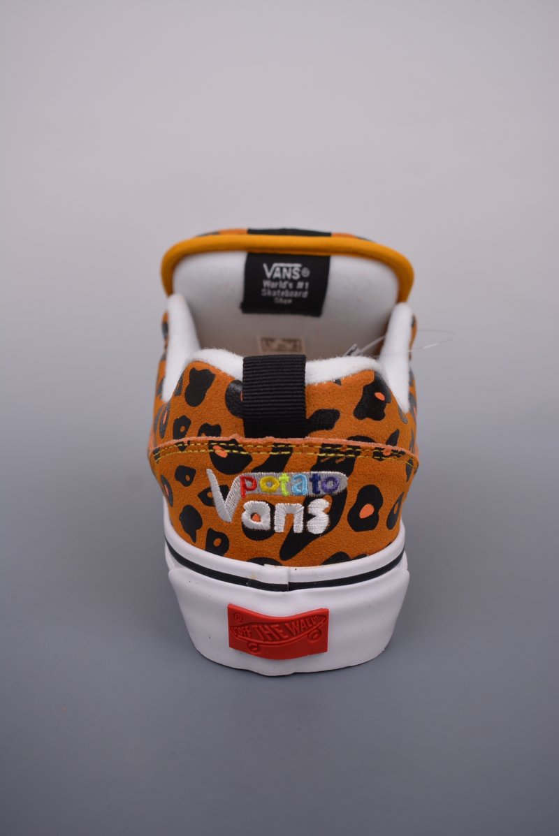 Imran Potato X Vans Knu Skool 'Yellow Leopard' view
