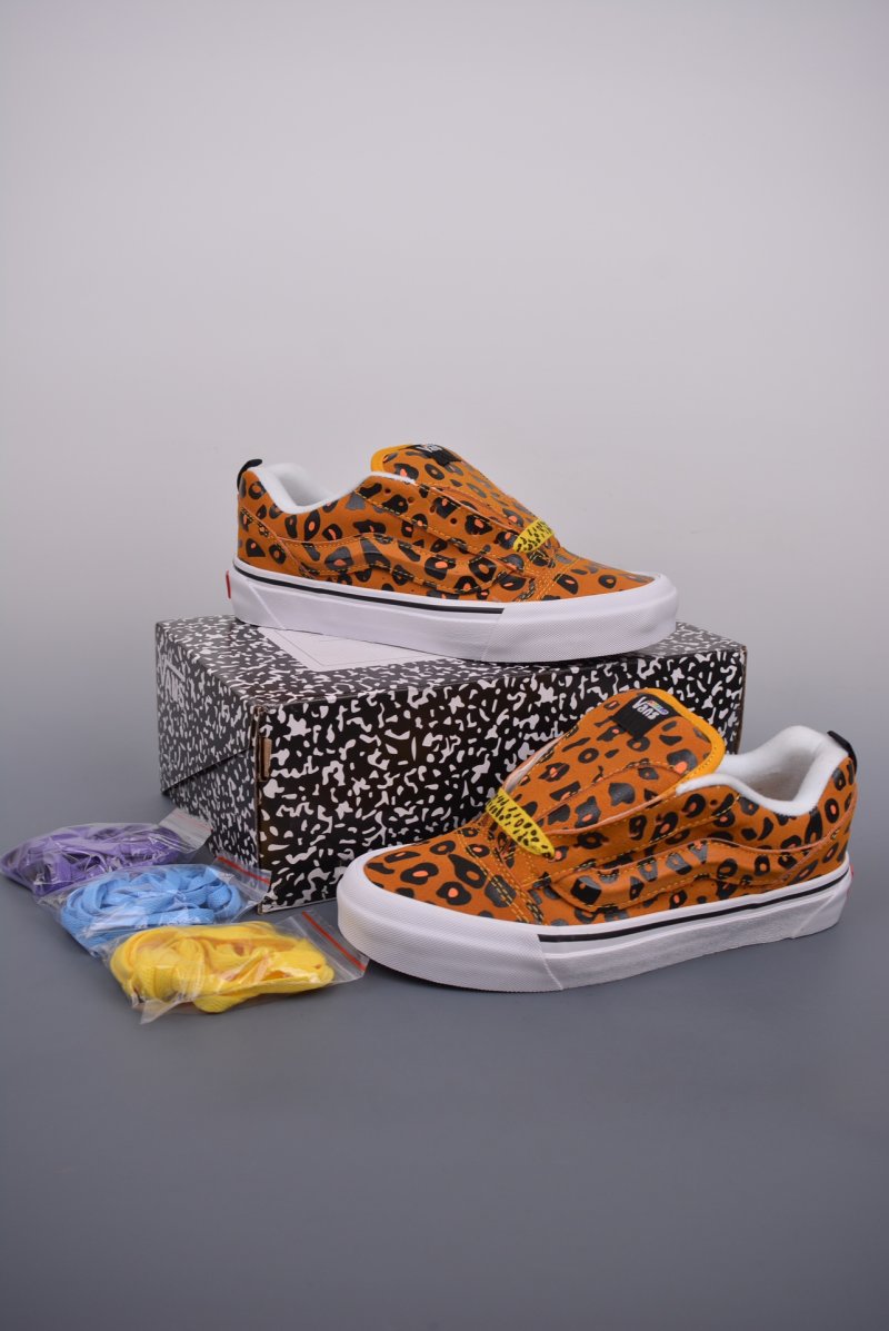 Imran Potato X Vans Knu Skool 'Yellow Leopard' view
