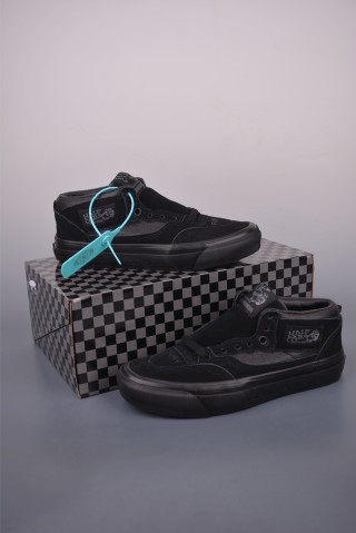 Neighborhood X OTW By Vans Half Cab 'Black / Beige / Blue' view 5
