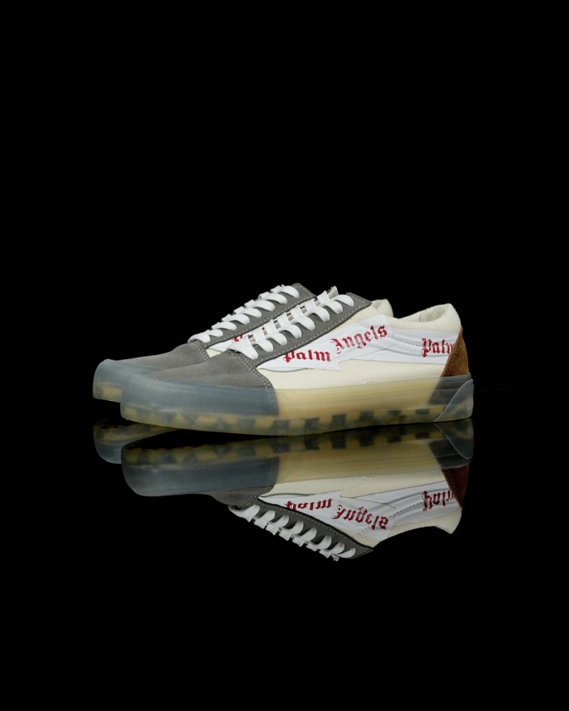 Palm Angels X Vans Sk8 LX 'White / Grey / Brown'