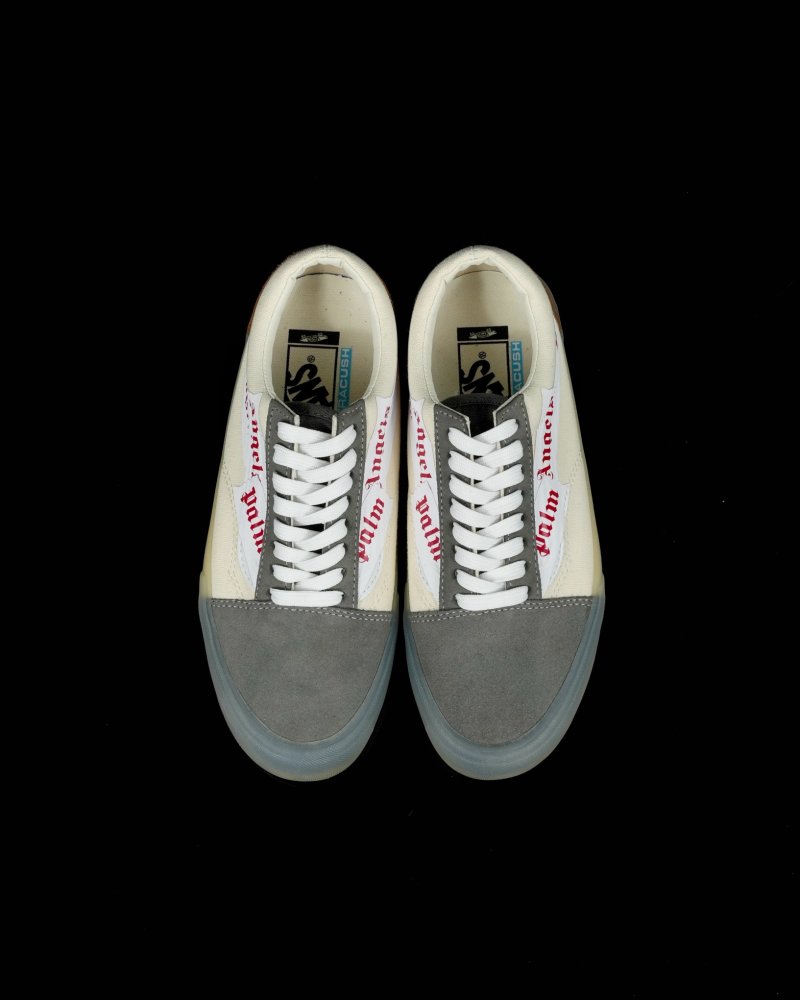 Palm Angels X Vans Sk8 LX 'White / Grey / Brown' view