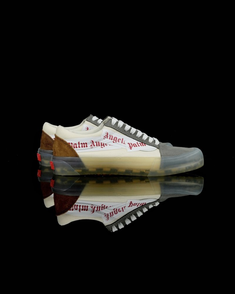 Palm Angels X Vans Sk8 LX 'White / Grey / Brown' view